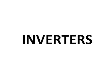 INVERTERS