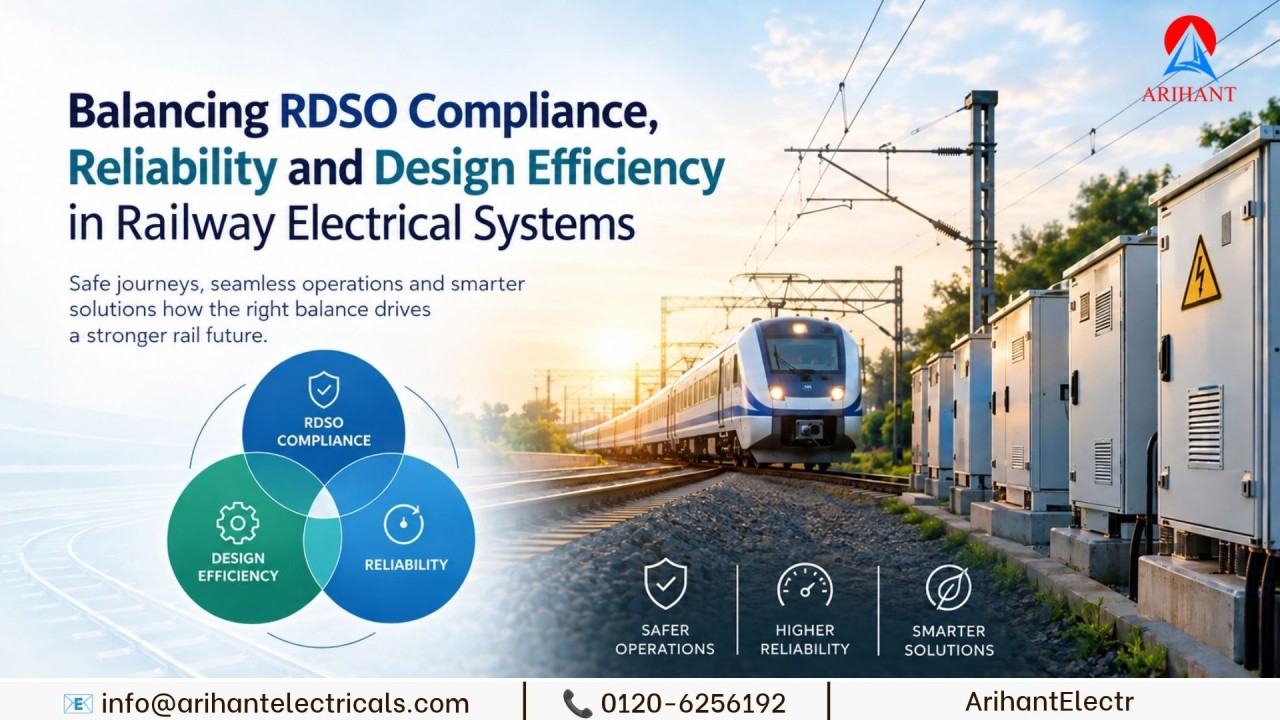 Balancing RDSO Compliance, Reliability and Design Efficiency in Railway Electrical Systems!